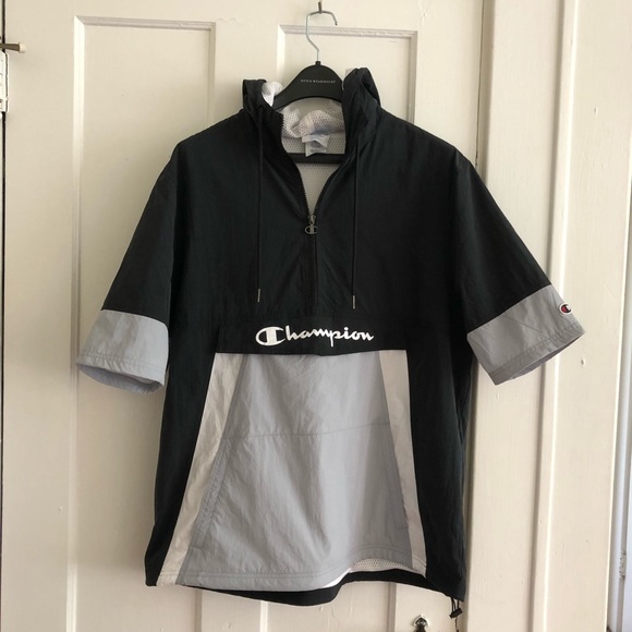 champion short sleeve windbreaker